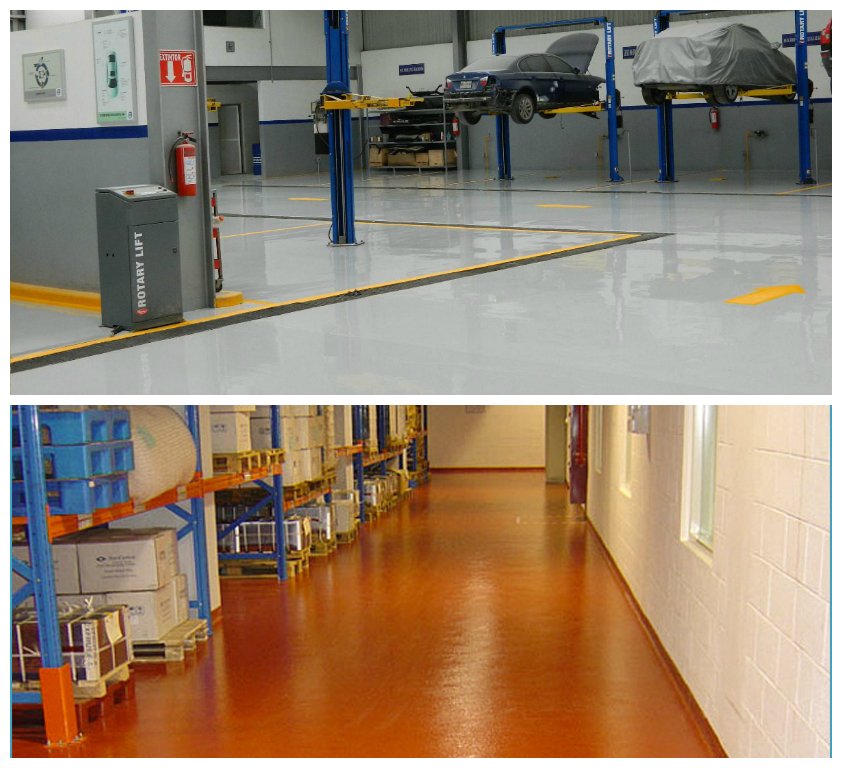 Endurecerdor epoxico para superficies de concreto, hormigon, cemento y estructuras metálicas.